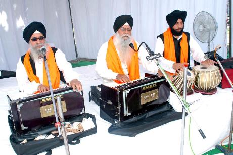 Kirtan held at Phase 7, Mohali